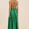 ALEXIS DRESS - TOPAZ GREEN
