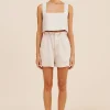 ALICE CROP TOP - NATURAL
