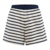 ARCHIE SHORT - NAVY STRIPE