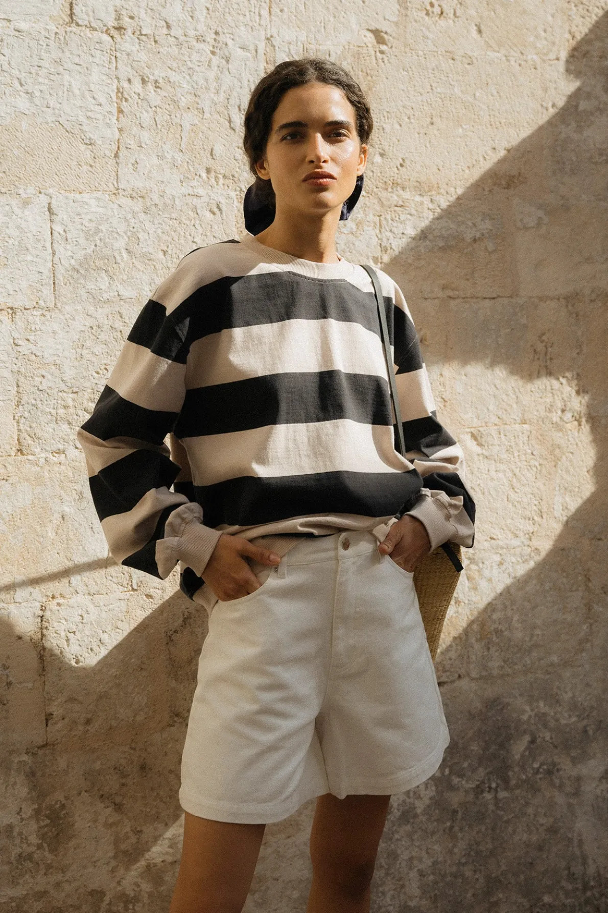 BRODY SHORT - VINTAGE WHITE