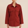 LILA JACKET - GARNET