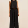POPPY TOP - BLACK